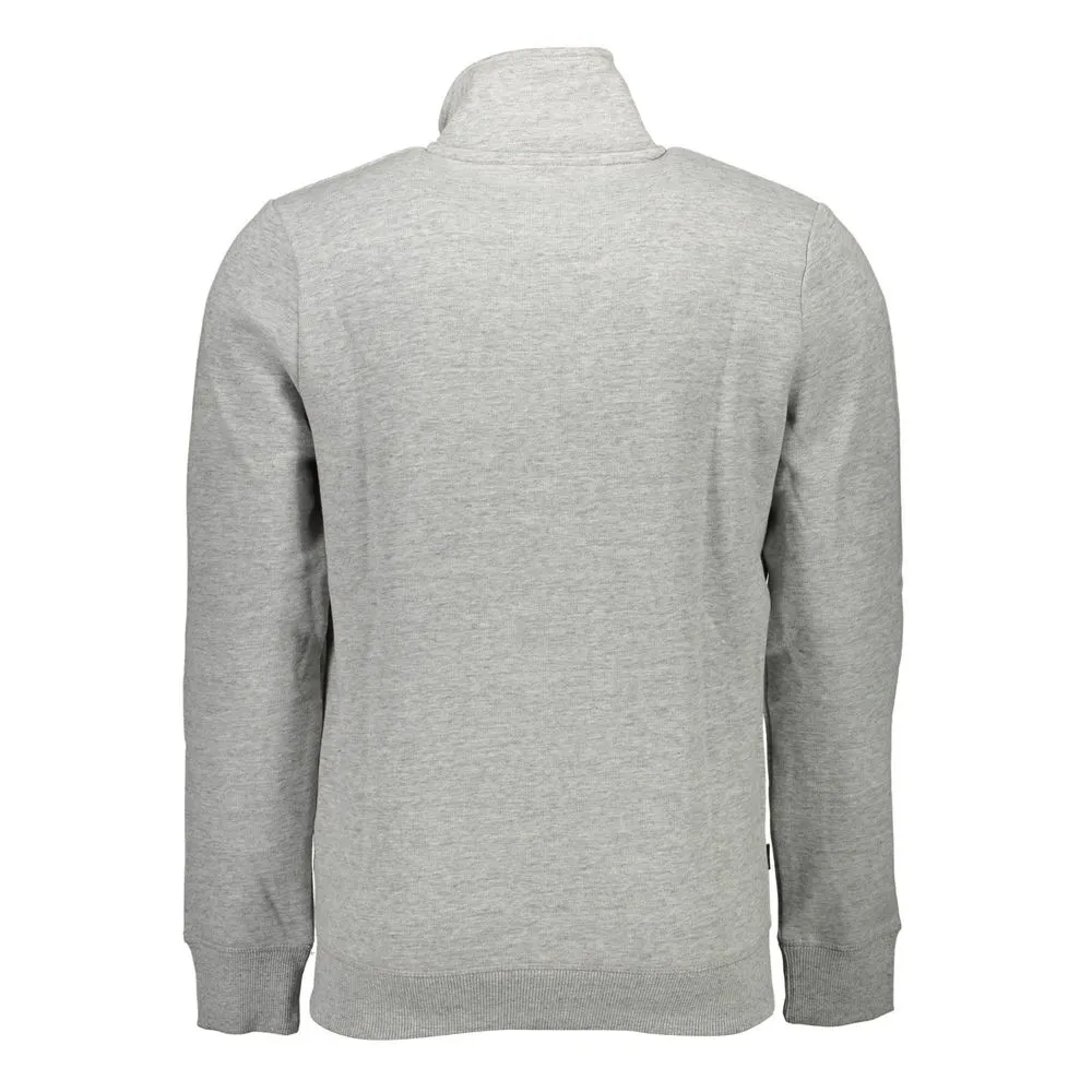 Superdry Gray Cotton Men Sweater
