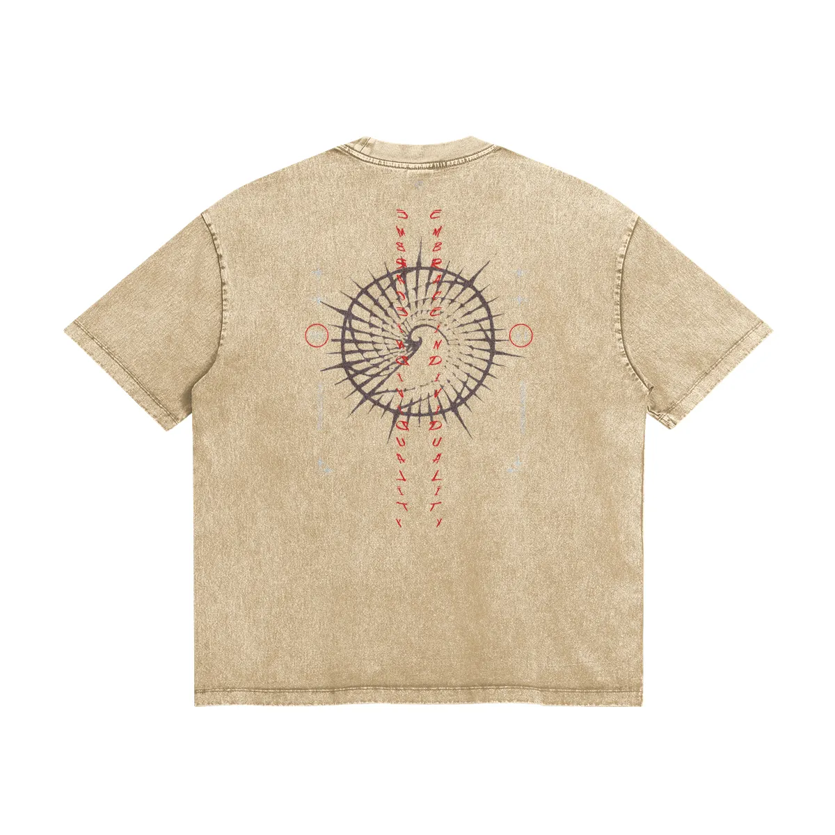 Supraliminal Washed Mid Heavyweight Tee & Supraliminal Washed Cargo Shorts