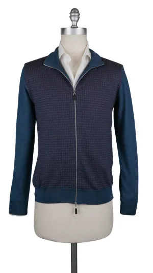 Svevo Parma Blue Sweater Jacket