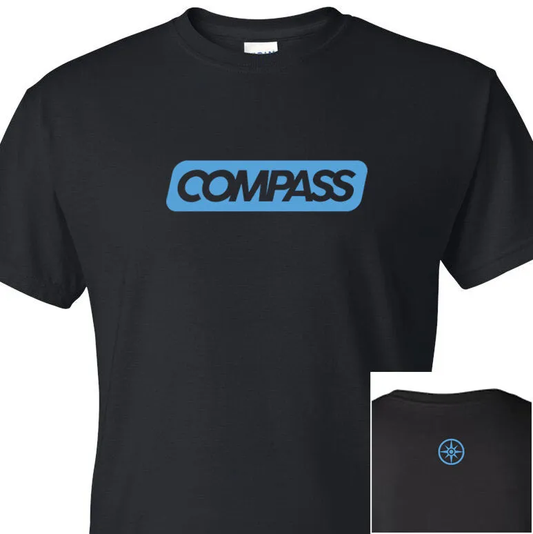 T-Shirt Compass Block Logo