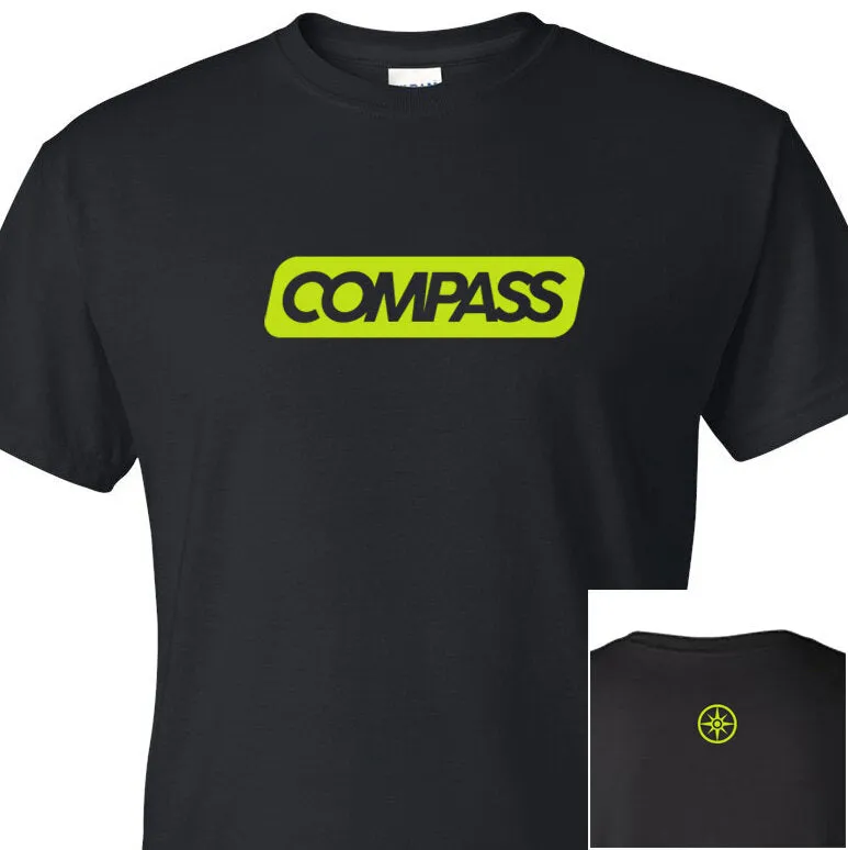 T-Shirt Compass Block Logo