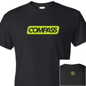 T-Shirt Compass Block Logo