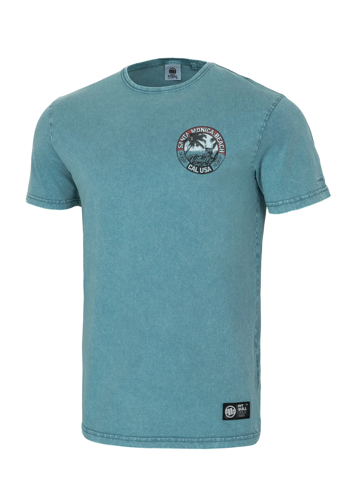 T-Shirt Denim Washed Oceanside - Light Blue