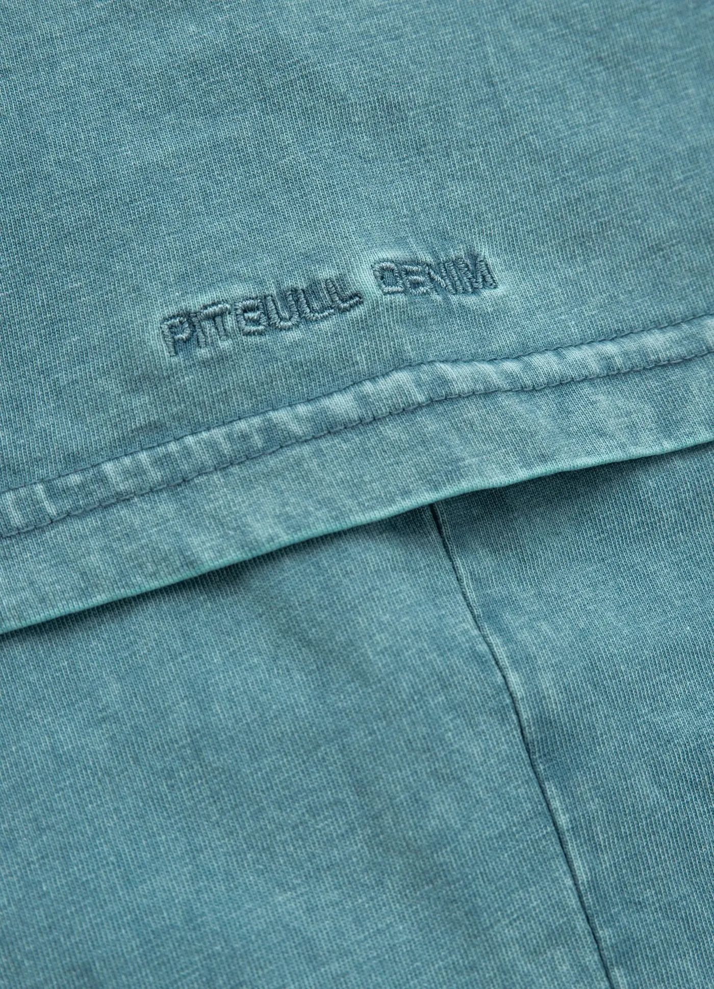 T-Shirt Denim Washed Oceanside - Light Blue