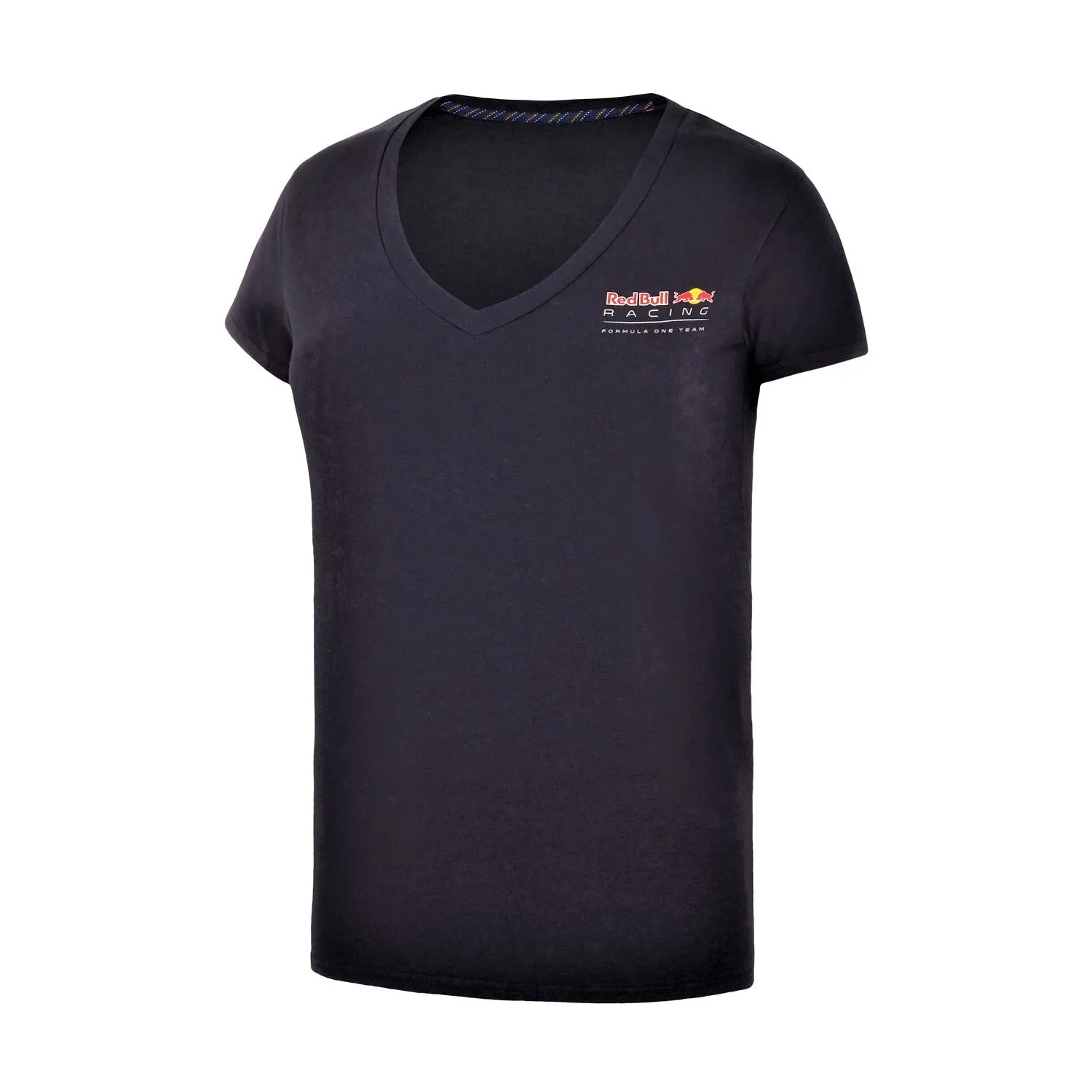 T-SHIRT Ladies Top Red Bull Racing Formula One 1 Team Womens NEW V-Neck Navy S