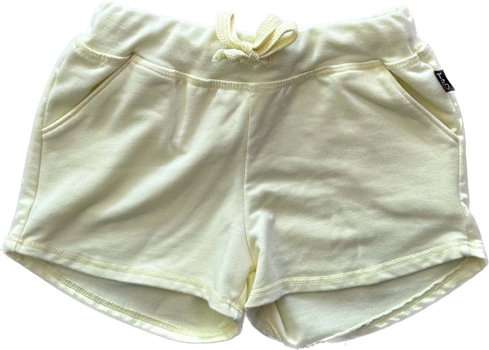 T2Love- Draw String Short w/pocket(Yellow)