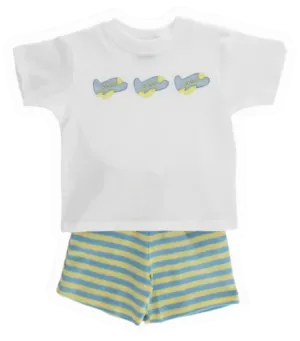 Take Flight Knit Shorts Set