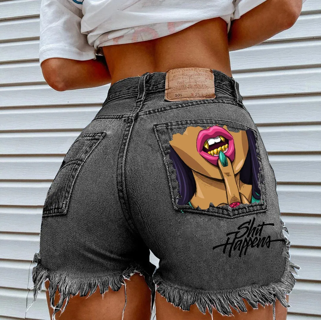 Talkback Denim Shorts