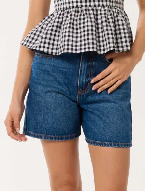 Talya High Rise Structured Shorts