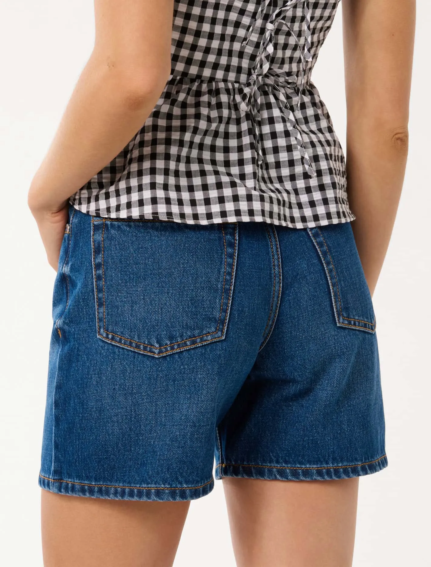 Talya High Rise Structured Shorts