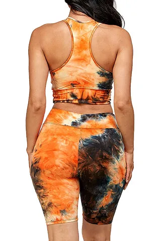 TD BRA TOP& BIKER SET(SET308TDRB) <Bundle>