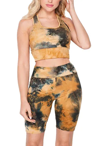 TD BRA TOP& BIKER SET(SET308TDRB) <Bundle>