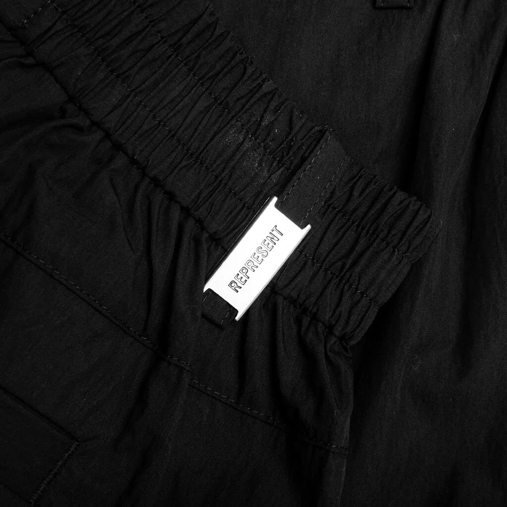 Tech Cargo Short - Jet Black