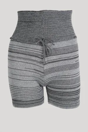 Tendu Shorts with tie/ roll waist-TC103-
