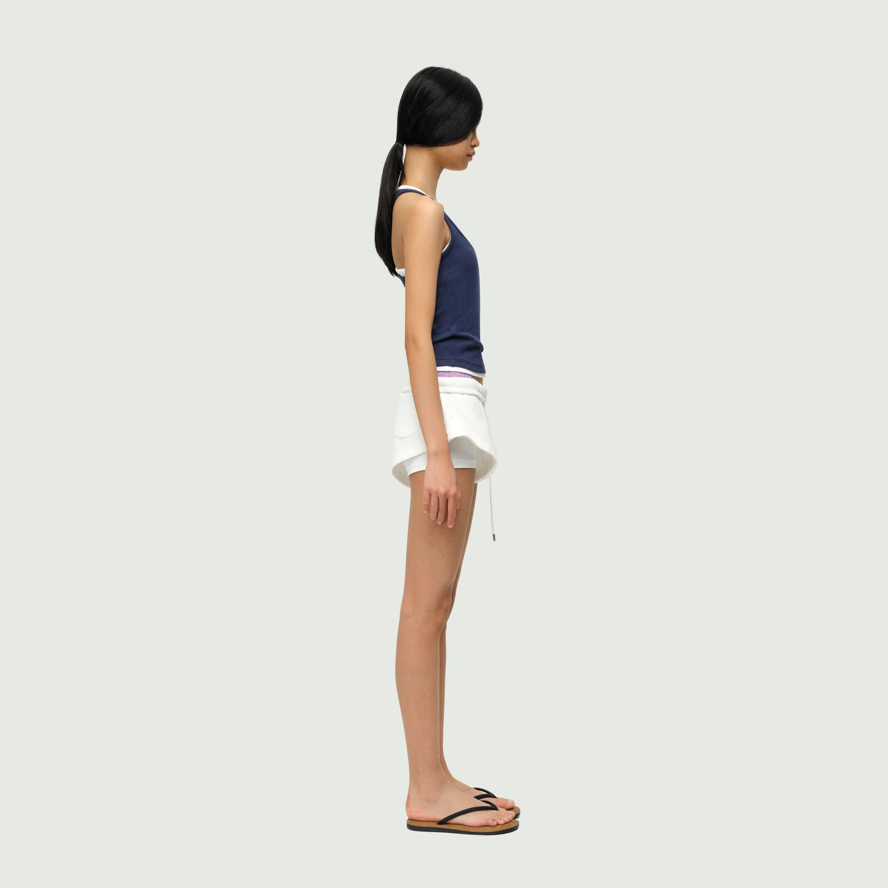 The A-shape Sweat Shorts