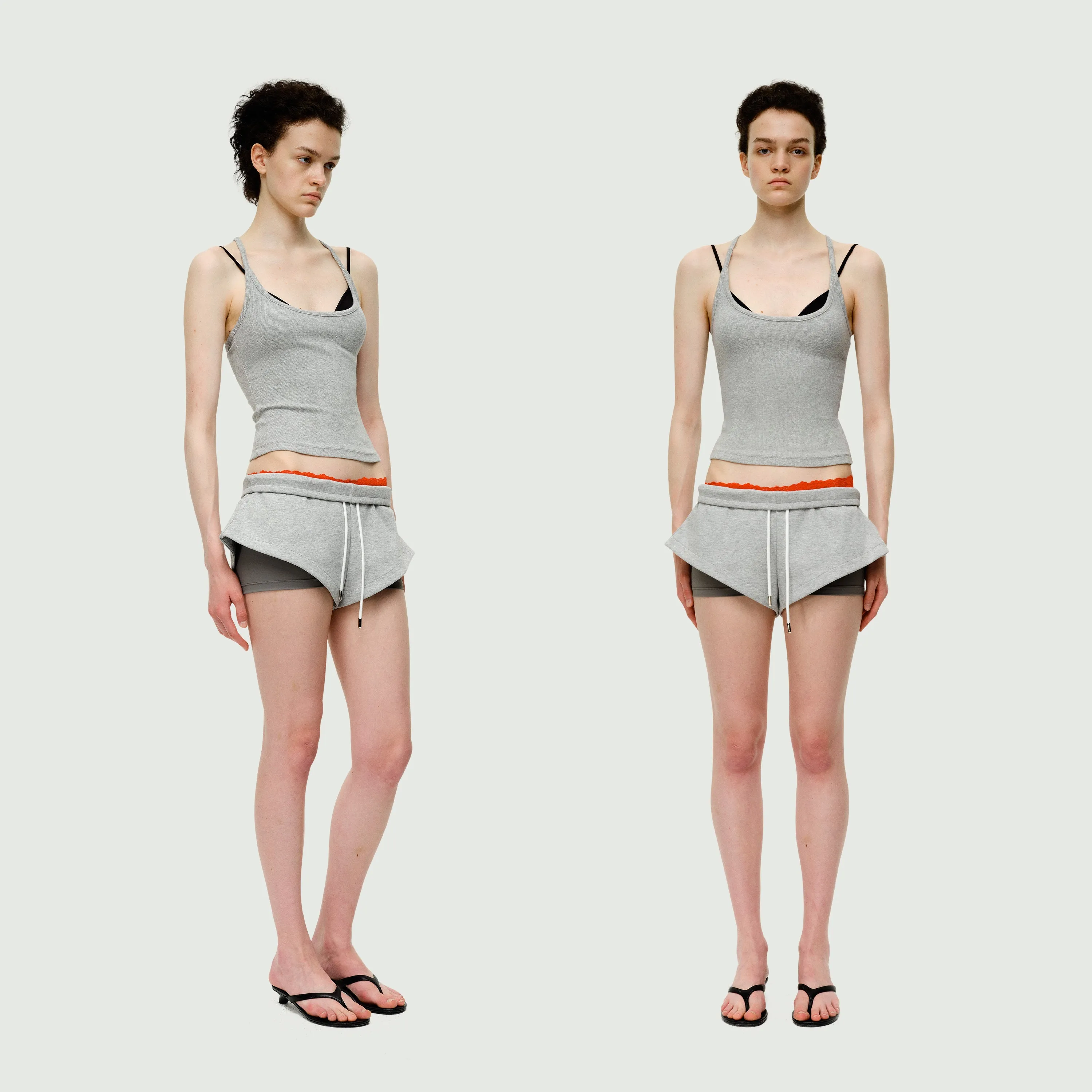 The A-shape Sweat Shorts
