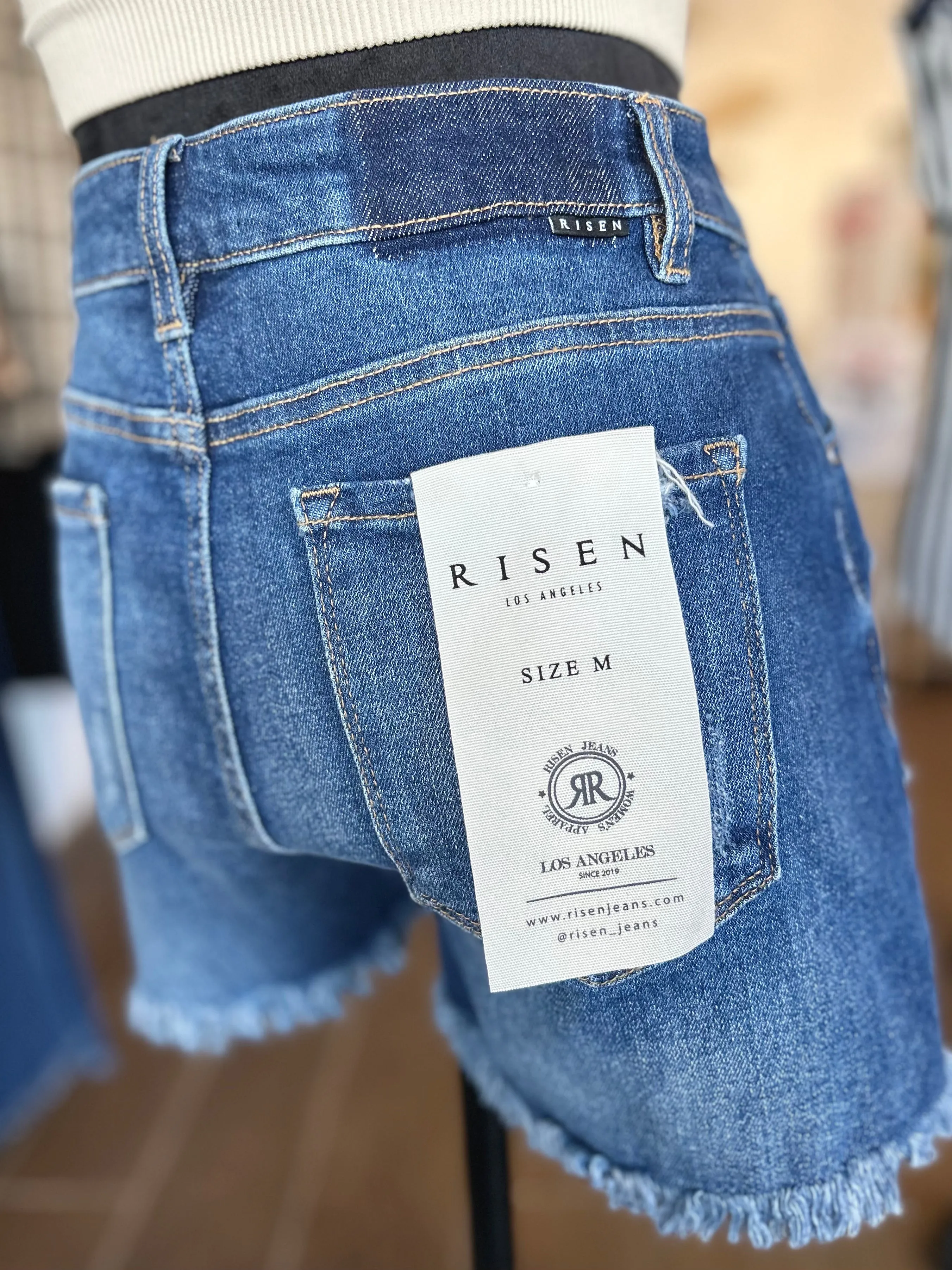 The Crew Shorts |Dark wash|