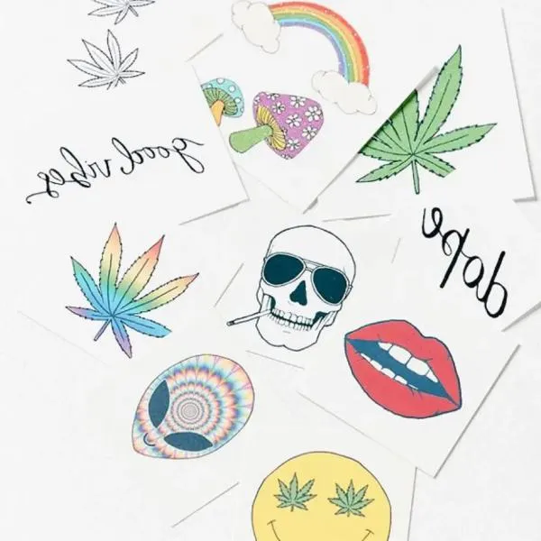 The Good Vibes - Temporary Tattoo Pack