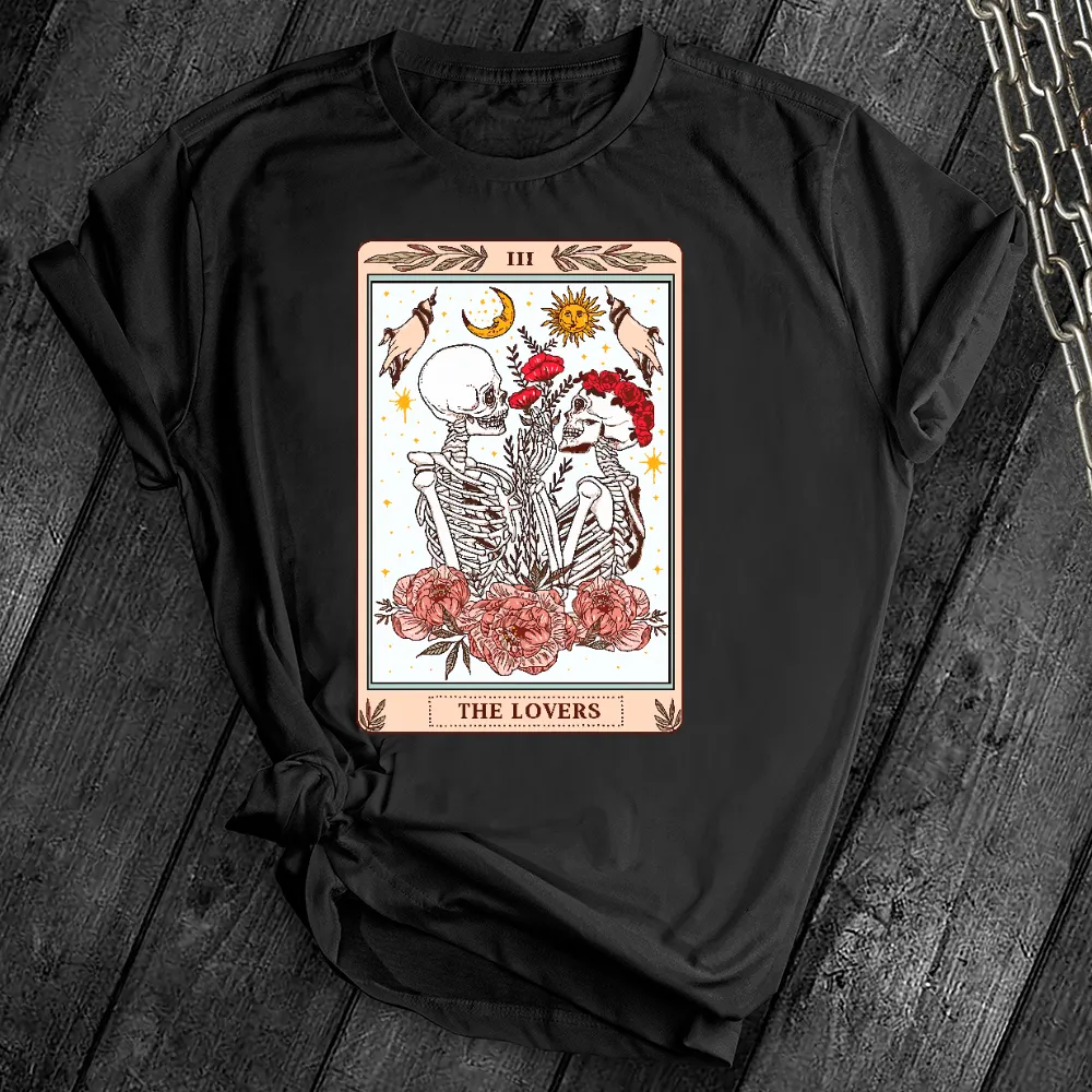 The Lovers Tarot Card Shirt Tee