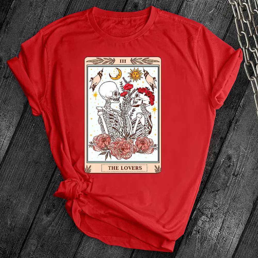 The Lovers Tarot Card Shirt Tee
