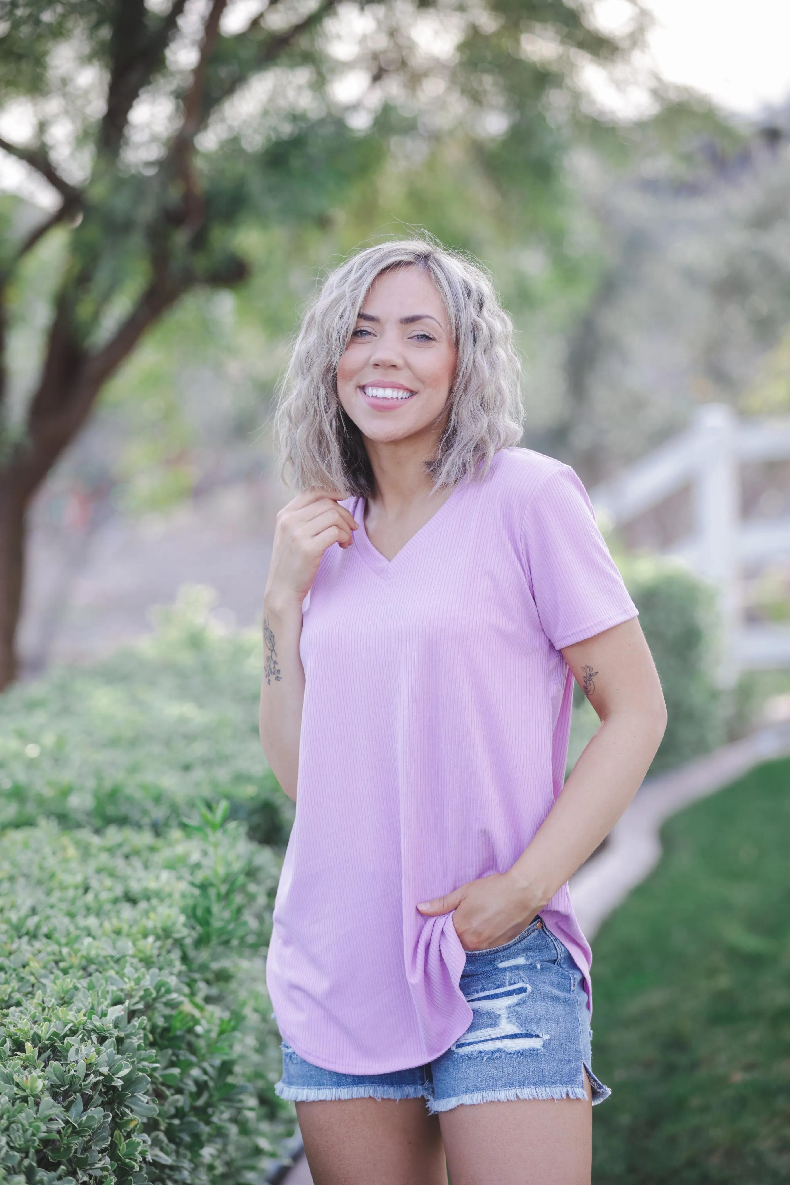 The Right Amount of Texture - Lavender