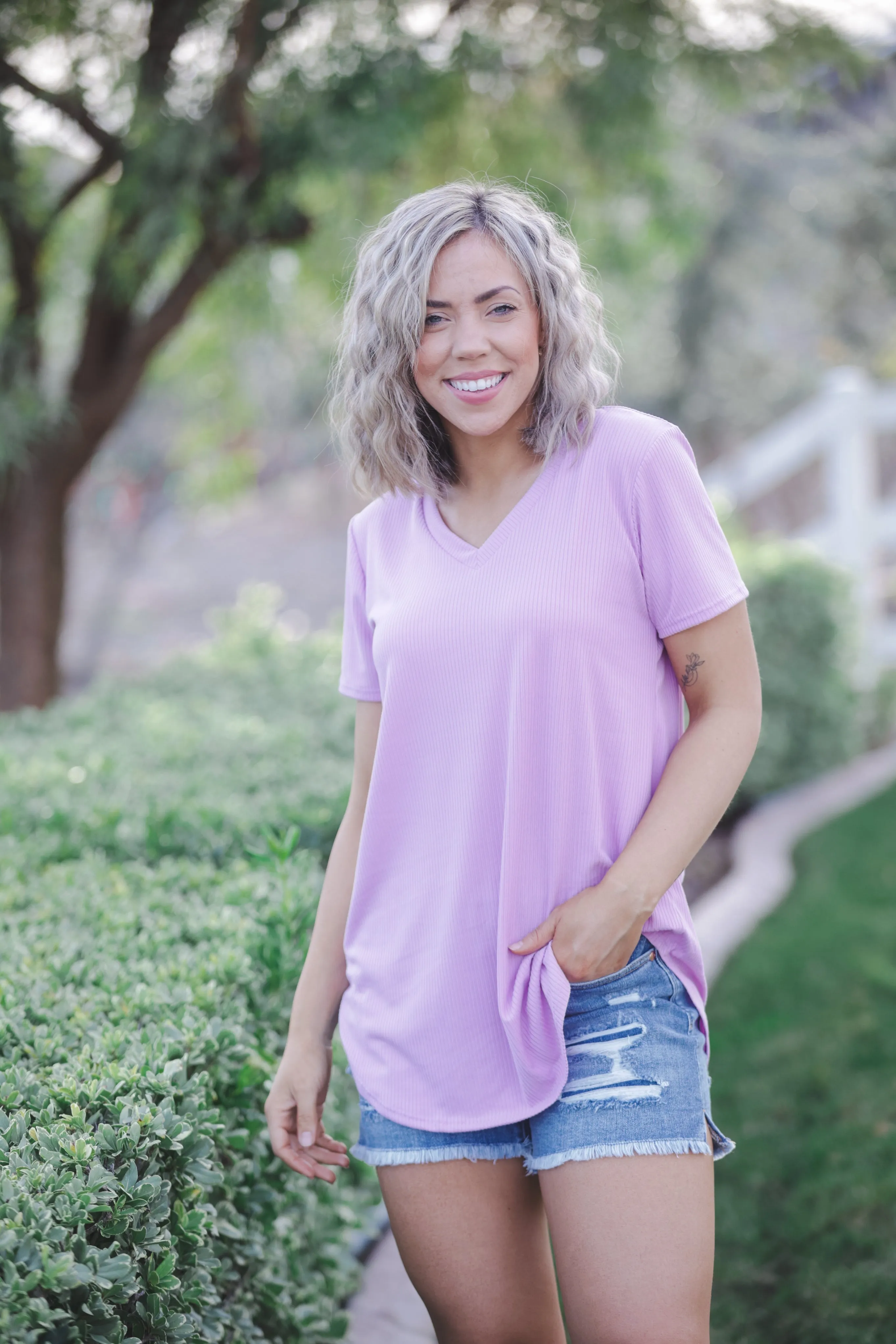 The Right Amount of Texture - Lavender