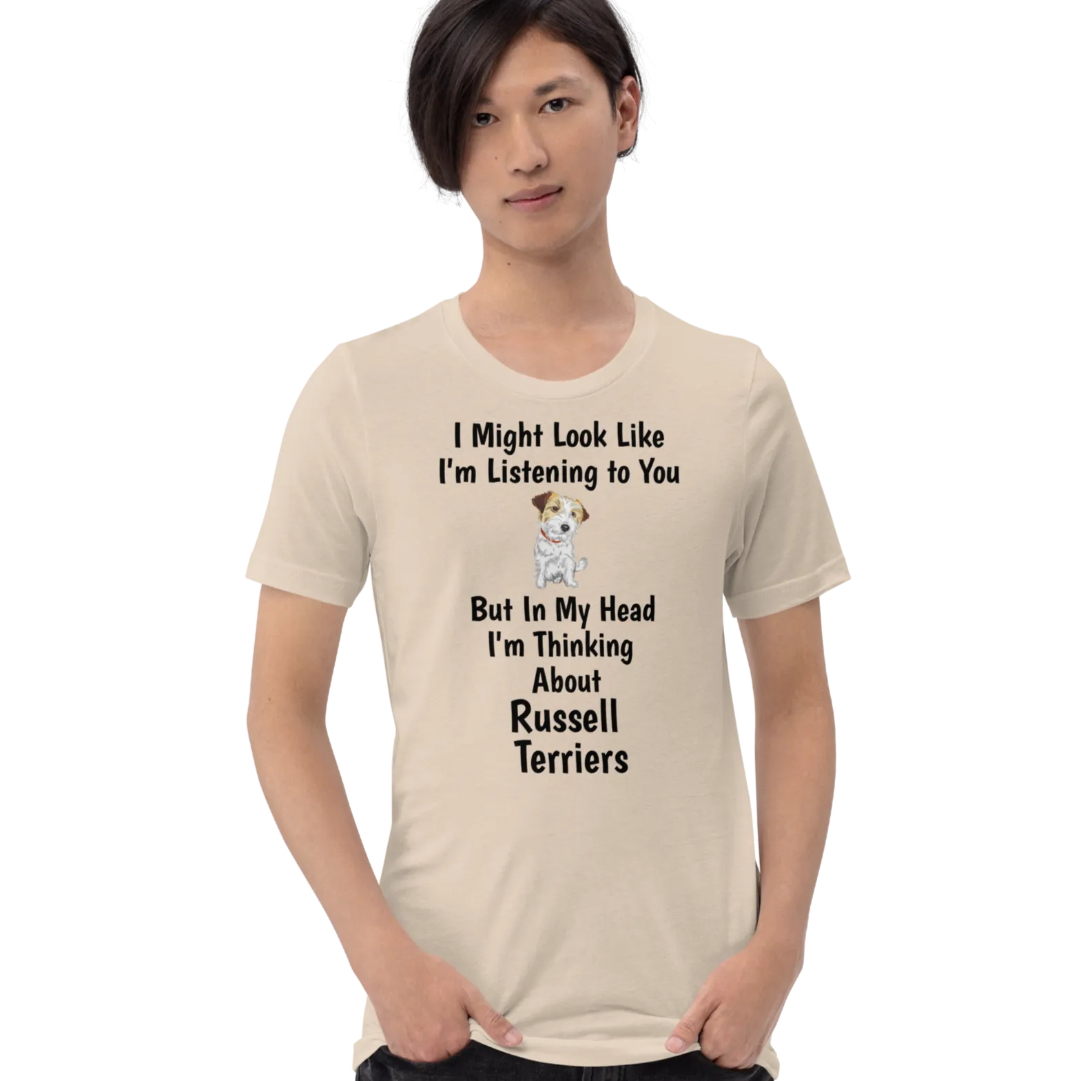 Thinking about Russell Terriers T-Shirts - Light