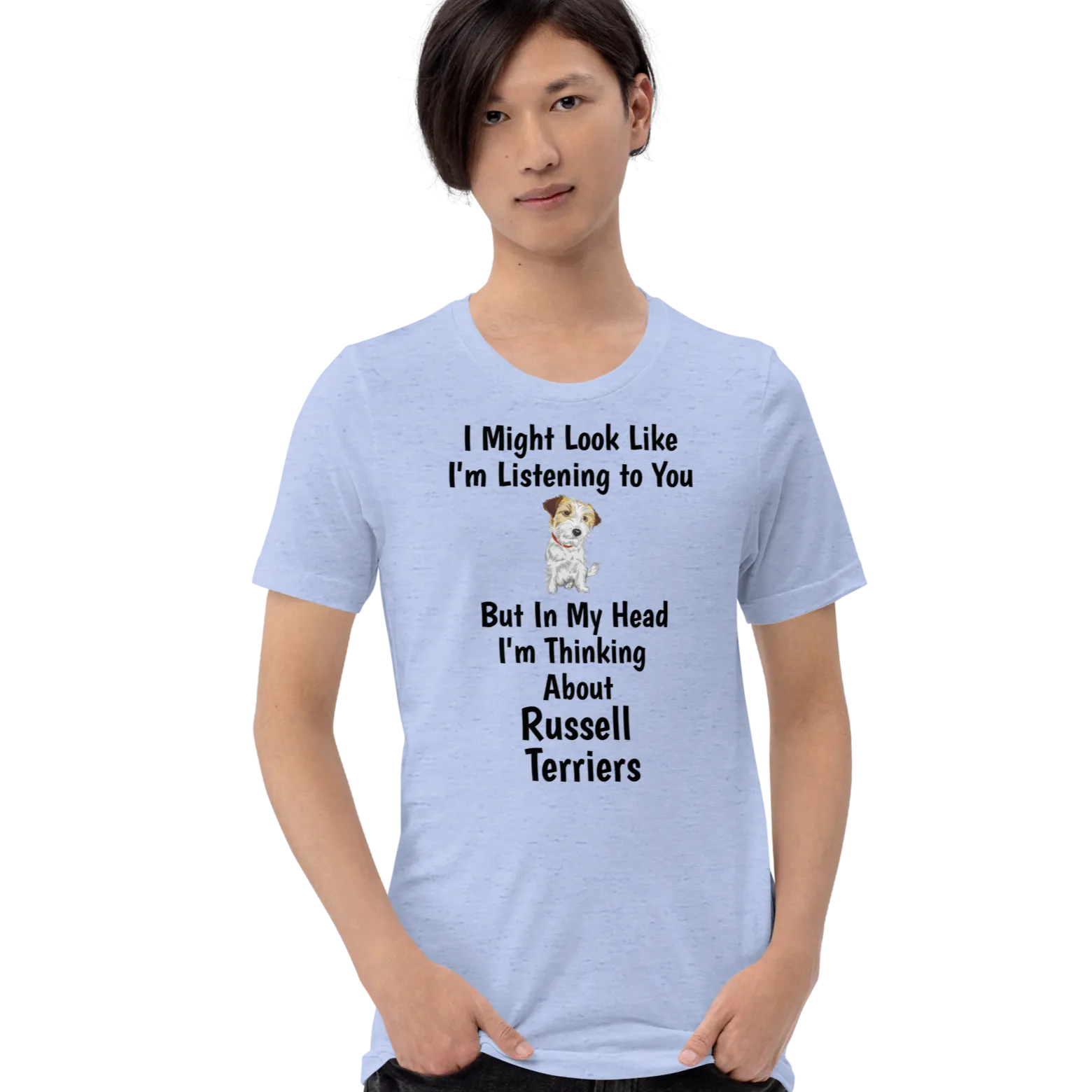 Thinking about Russell Terriers T-Shirts - Light