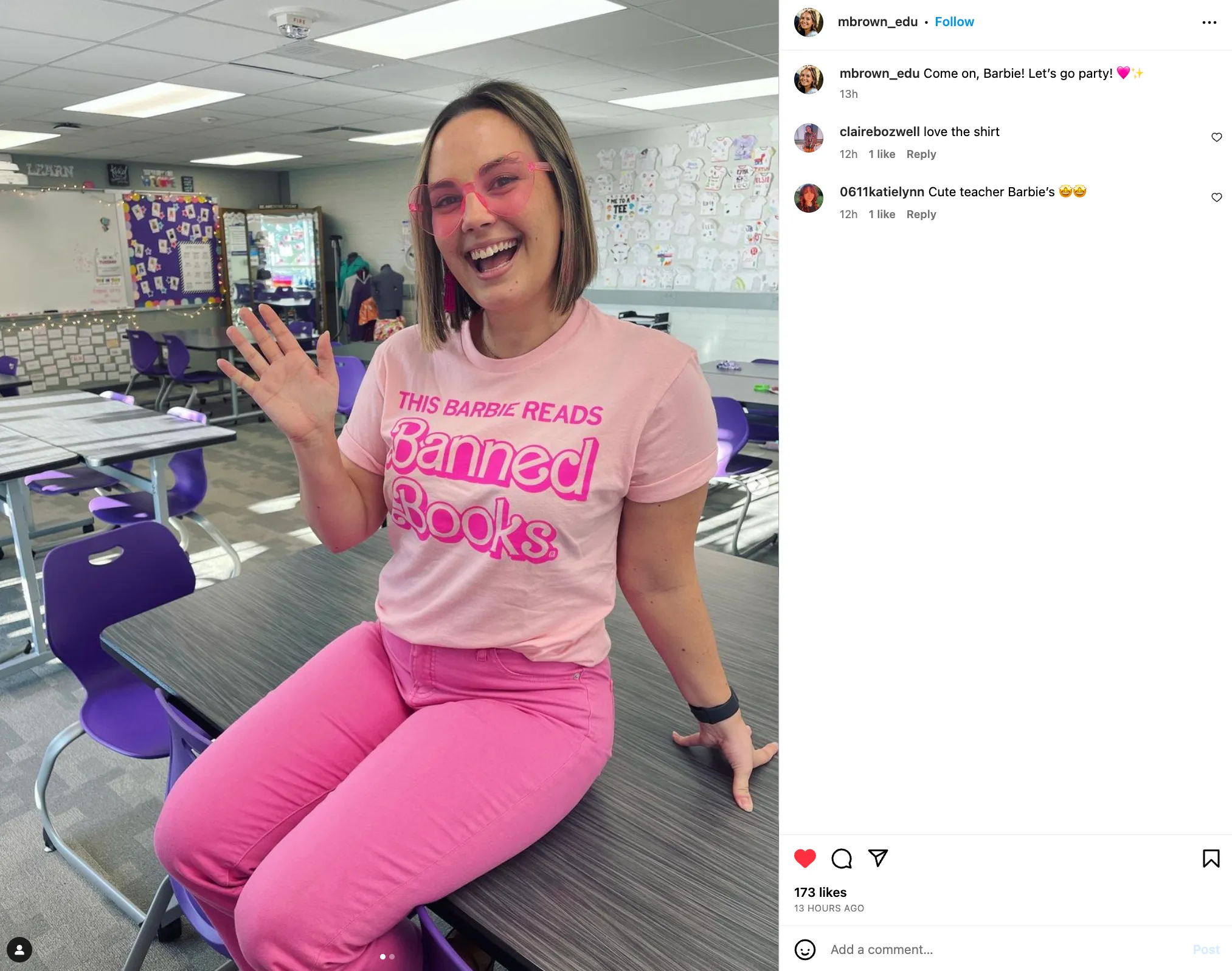 This Barbie Reads Banned Books