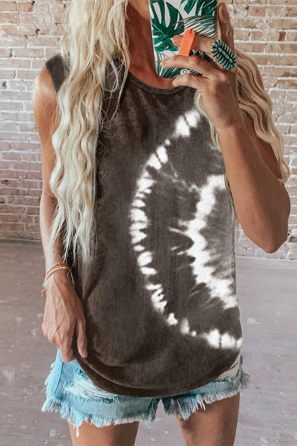 Tie-dye Tank Top