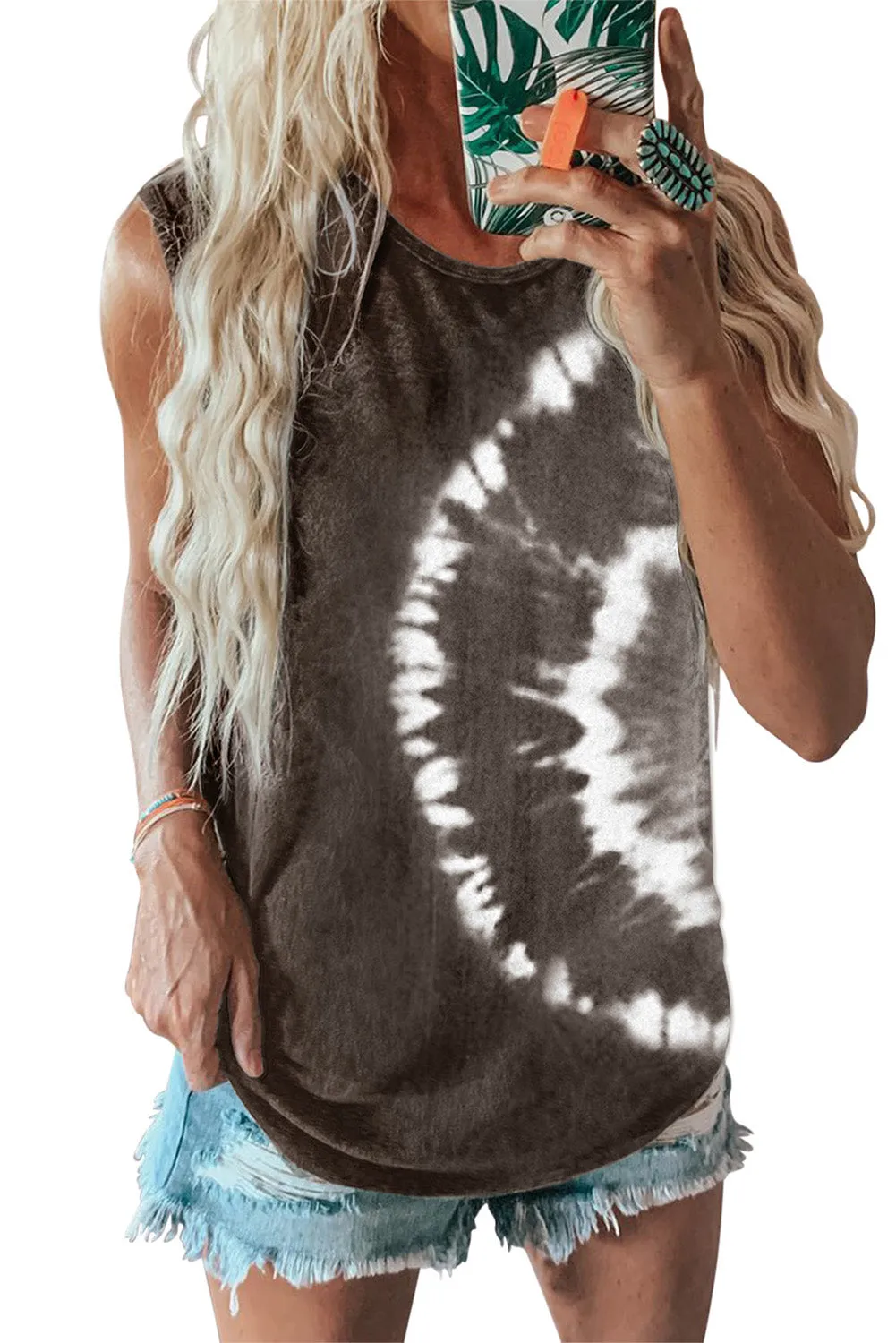 Tie-dye Tank Top