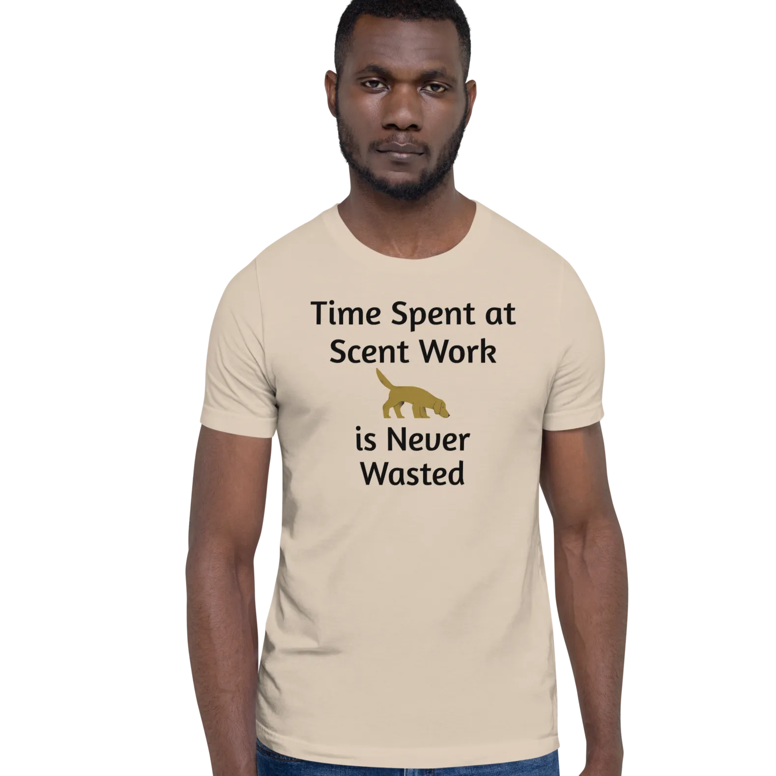 Time Spent at Scent Work T-Shirts - Light