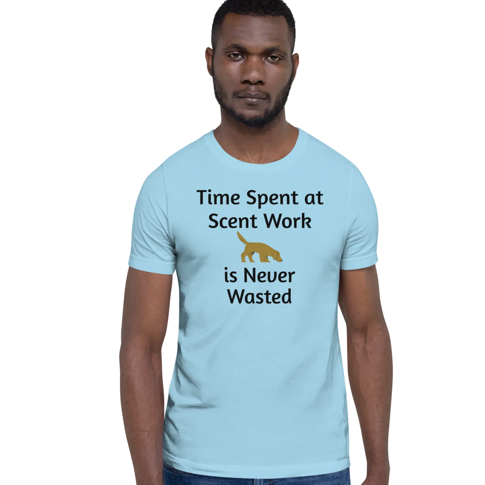 Time Spent at Scent Work T-Shirts - Light