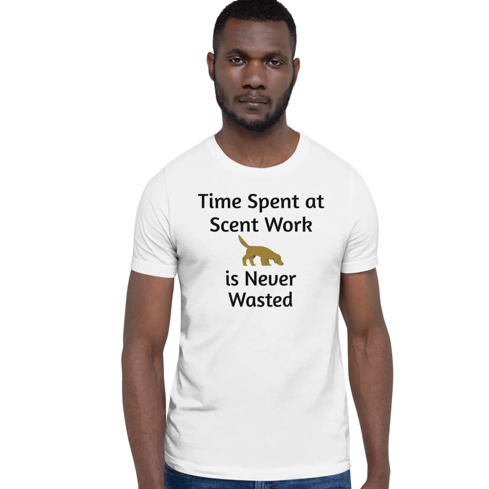Time Spent at Scent Work T-Shirts - Light