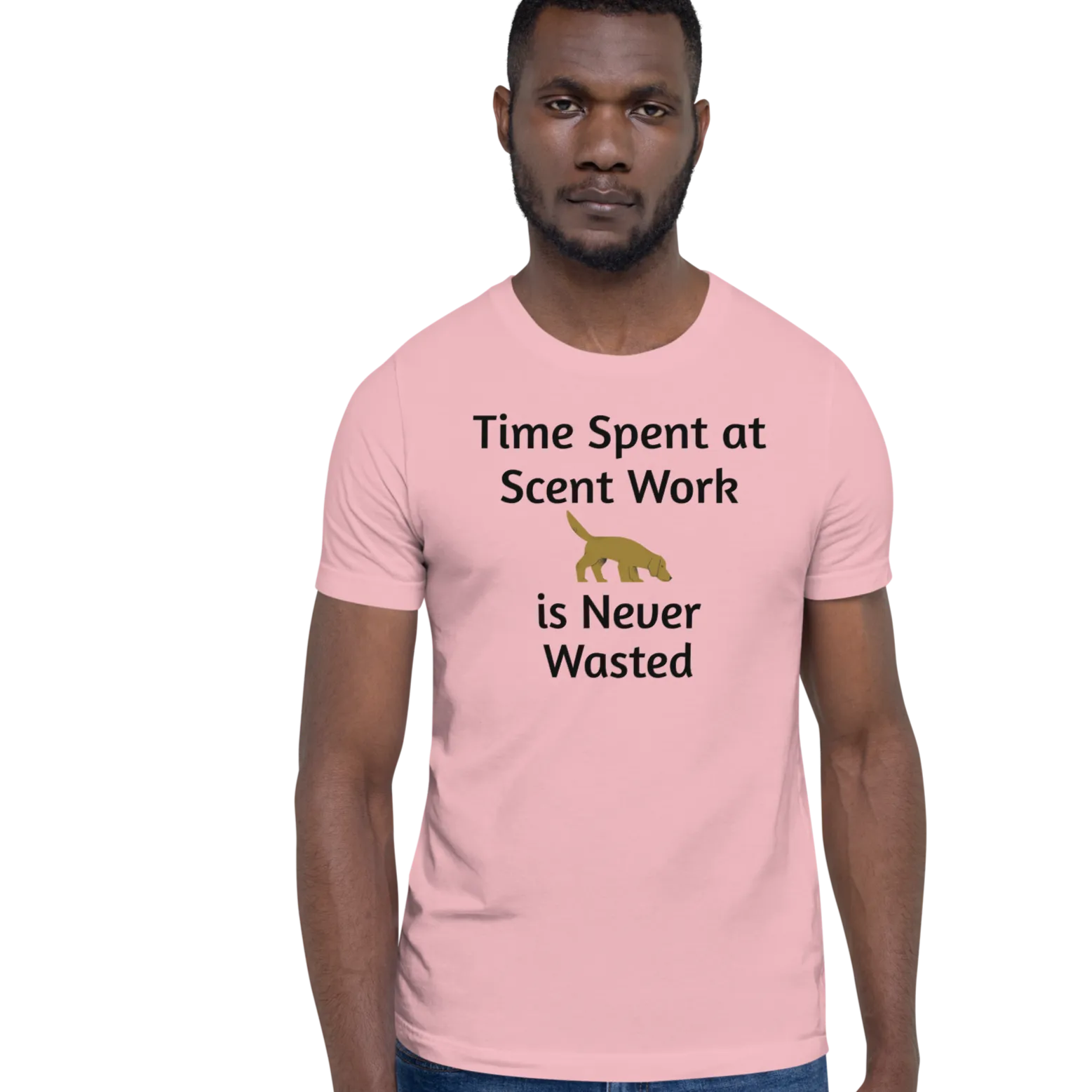 Time Spent at Scent Work T-Shirts - Light