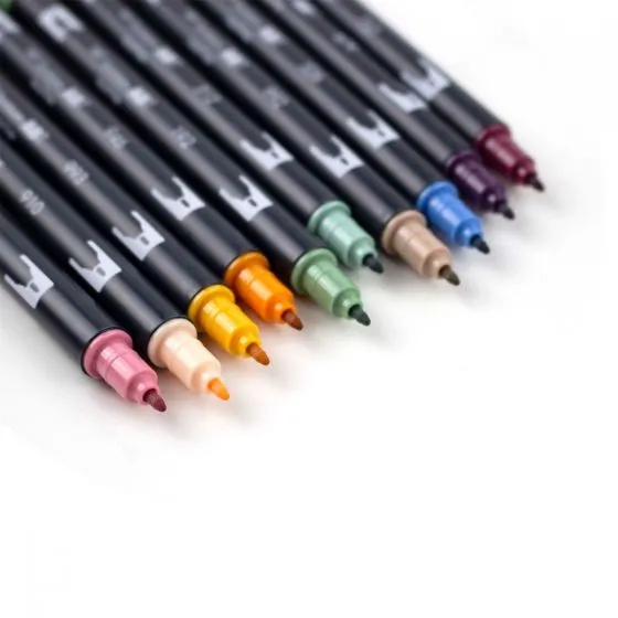 Tombow Cottage Dual Brush Pen Set