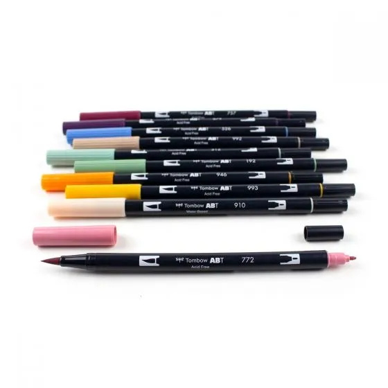 Tombow Cottage Dual Brush Pen Set