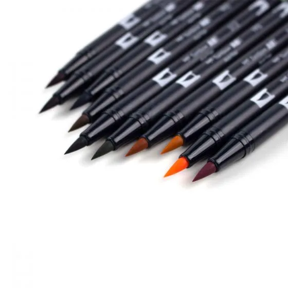 Tombow Cottage Dual Brush Pen Set