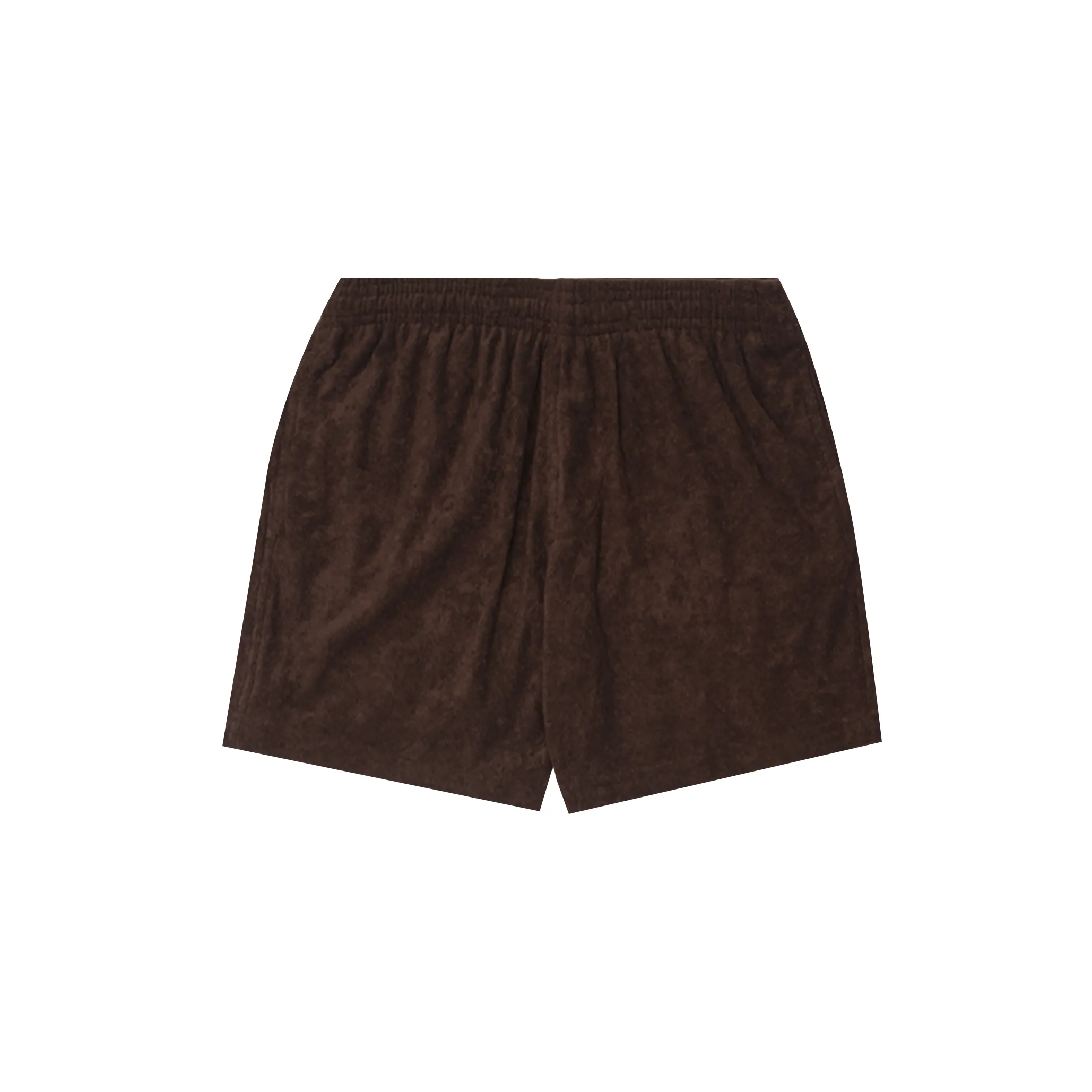 TOWEL TERRY HOUSE SHORTS IN WOOD