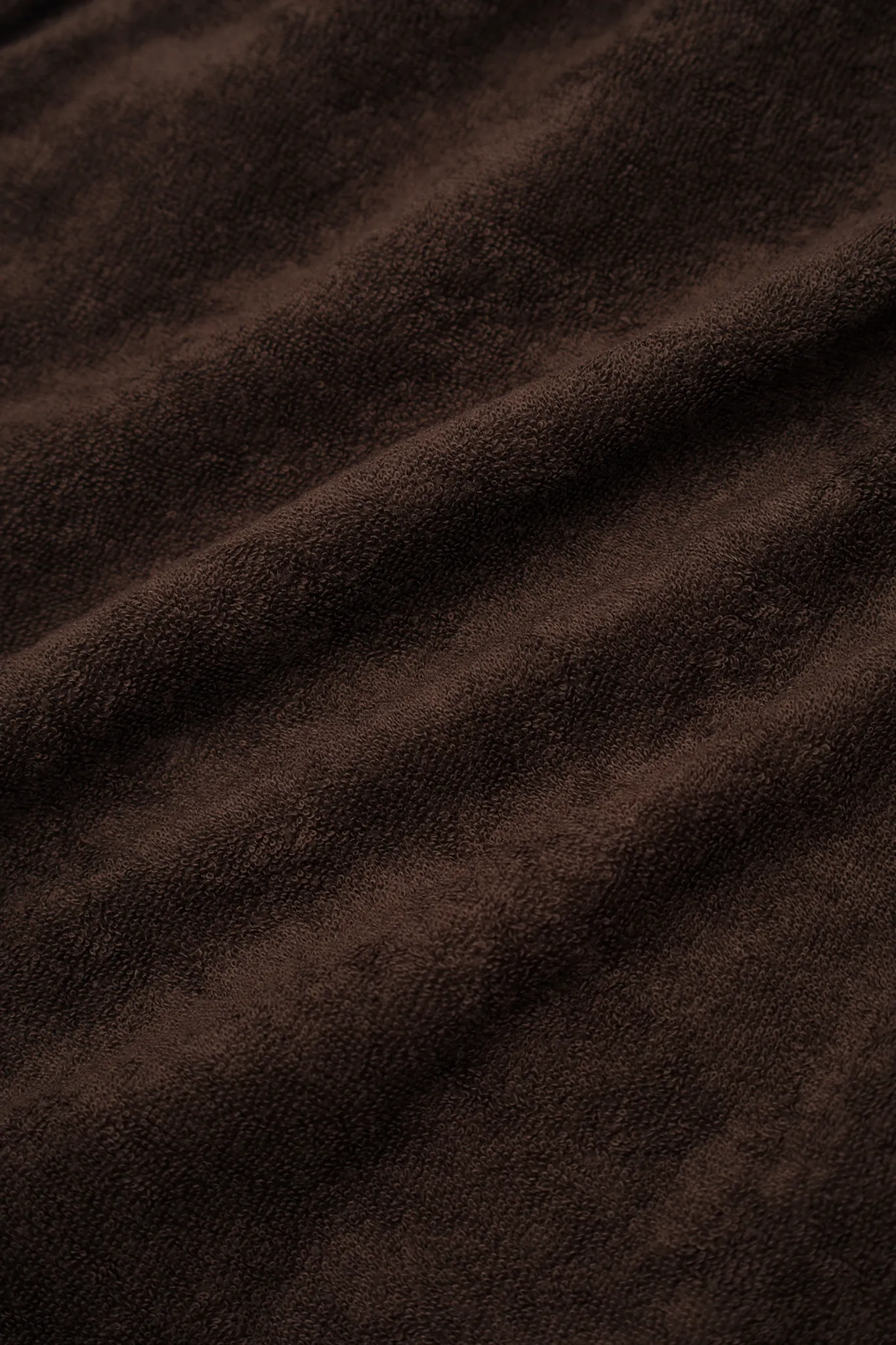 TOWEL TERRY HOUSE SHORTS IN WOOD