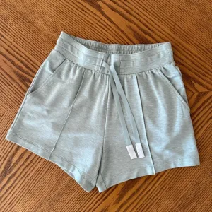 TRAVIS MATHEW Salt in the Air 2.0 Cloud Terry Shorts - Heather Desert Sage Green