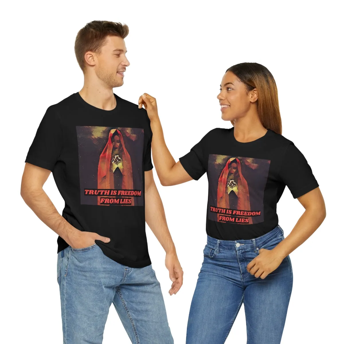 Truth Is Freedom From Lies Short Sleeve Tee