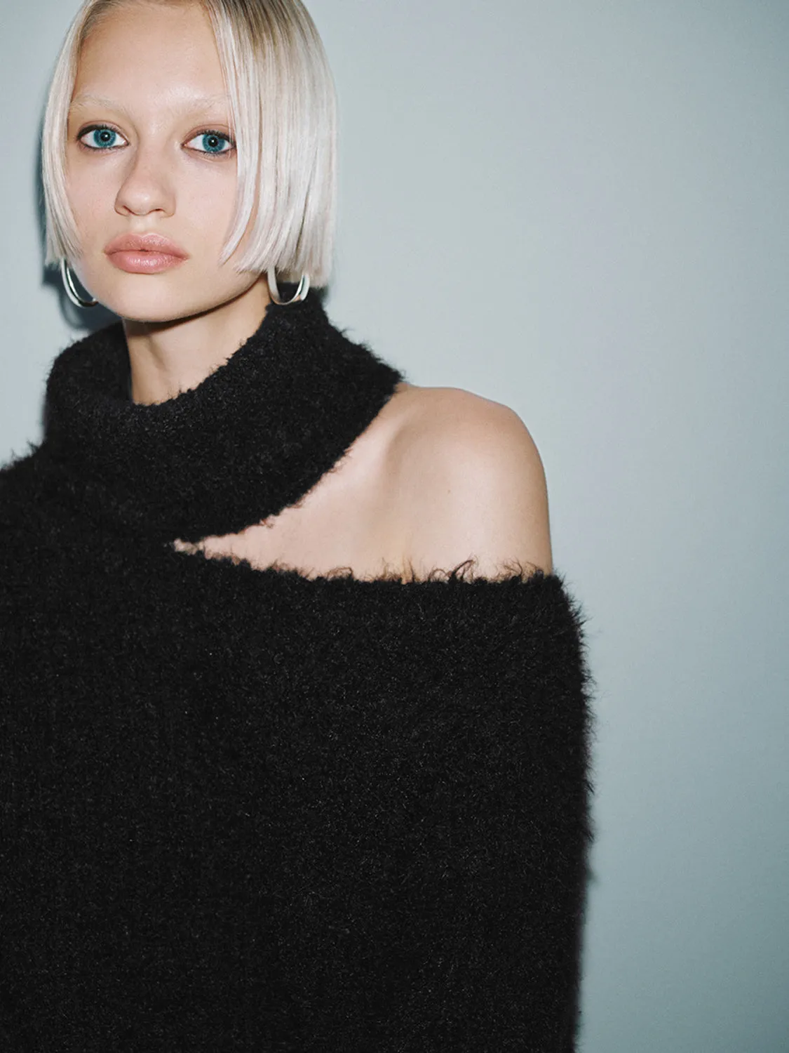Turtle Neck Knitted T-Shirts