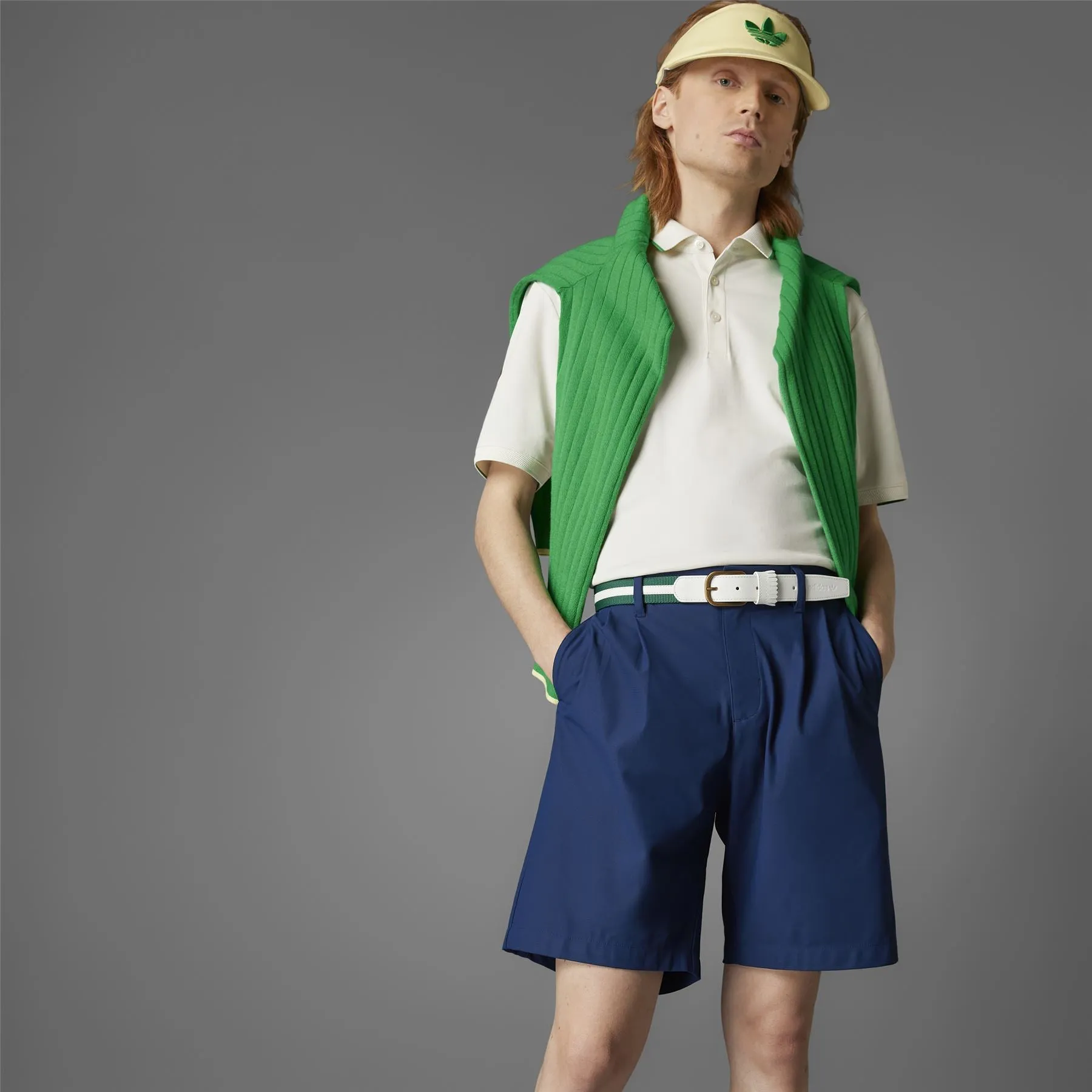 Twistknit Pleated Shorts Night Indigo