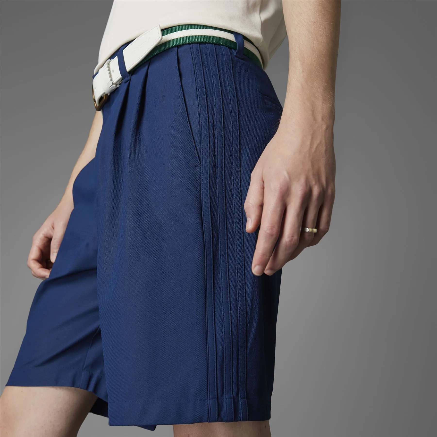 Twistknit Pleated Shorts Night Indigo