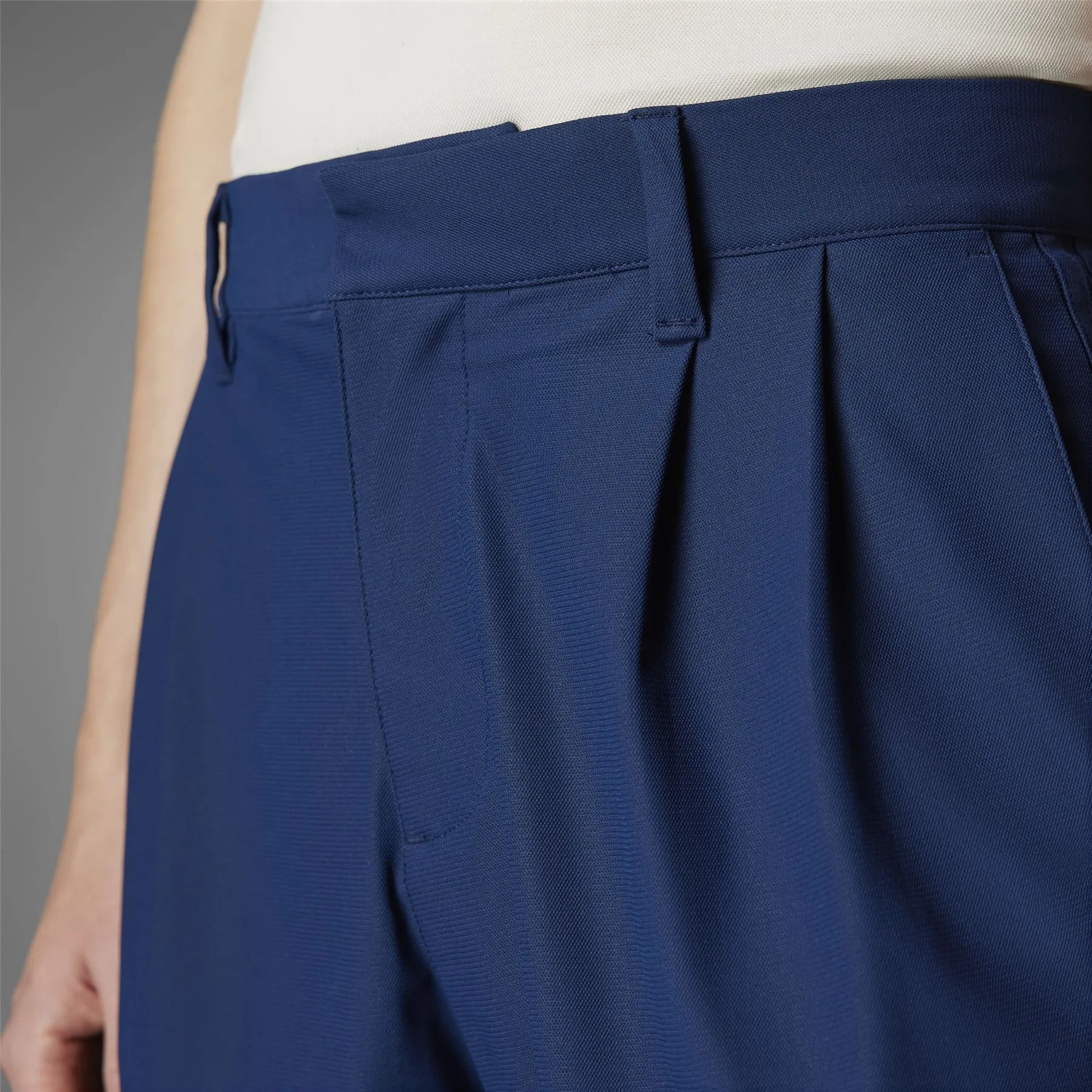 Twistknit Pleated Shorts Night Indigo