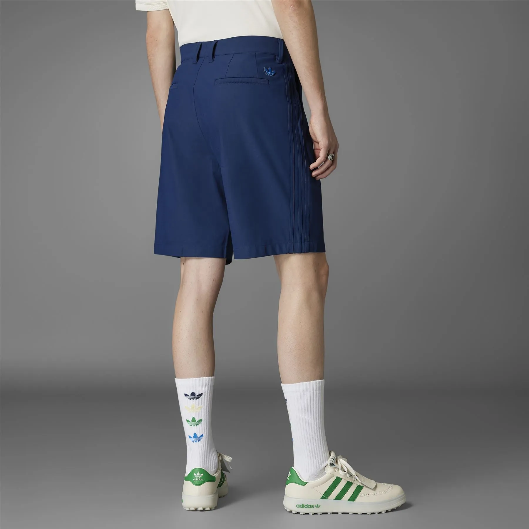 Twistknit Pleated Shorts Night Indigo