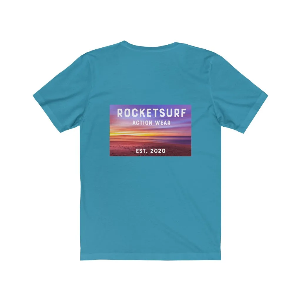 Two Sided RocketSurf RS Unisex Short Sleeve Tee