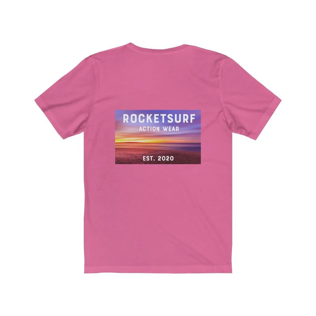 Two Sided RocketSurf RS Unisex Short Sleeve Tee