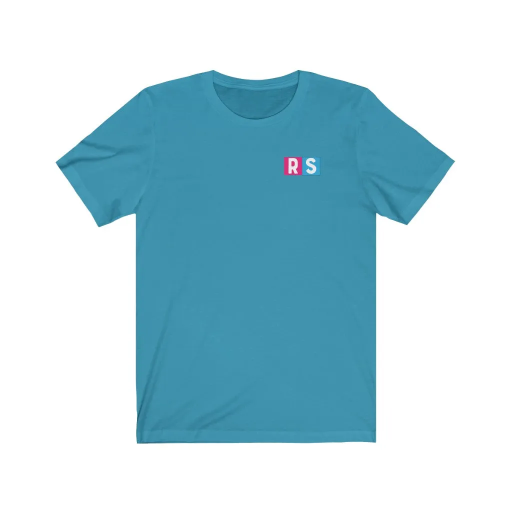 Two Sided RocketSurf RS Unisex Short Sleeve Tee